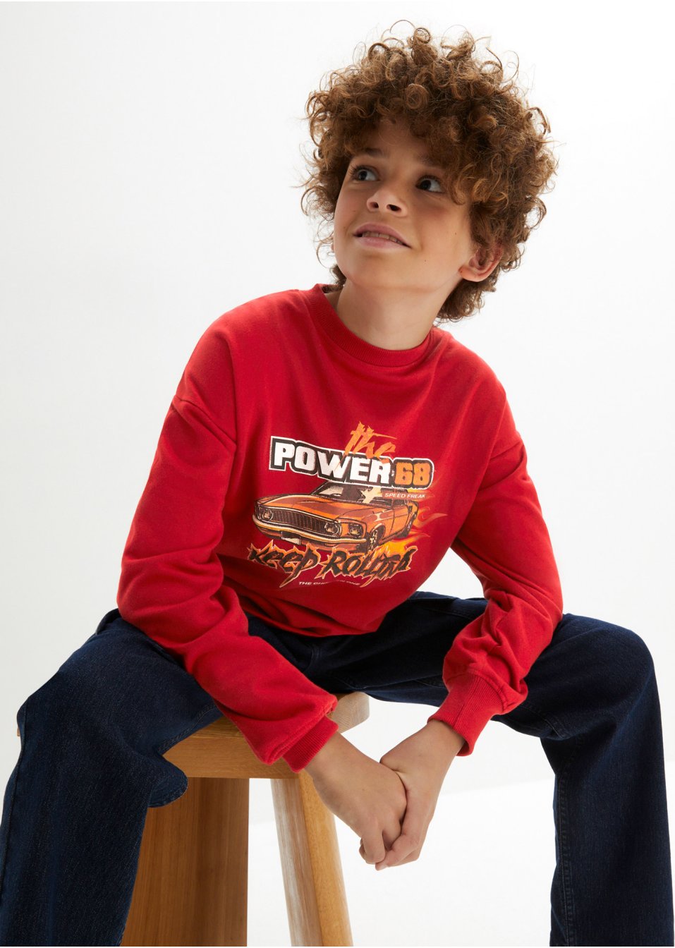 Jongens oversized sweater