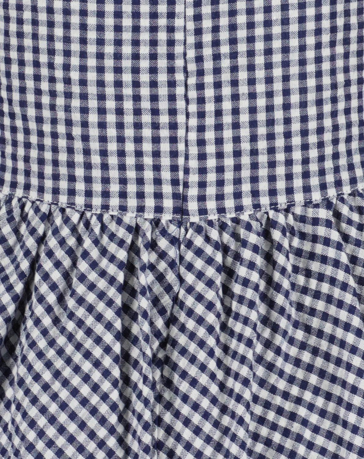 Kleid KARO ärmellos in blau