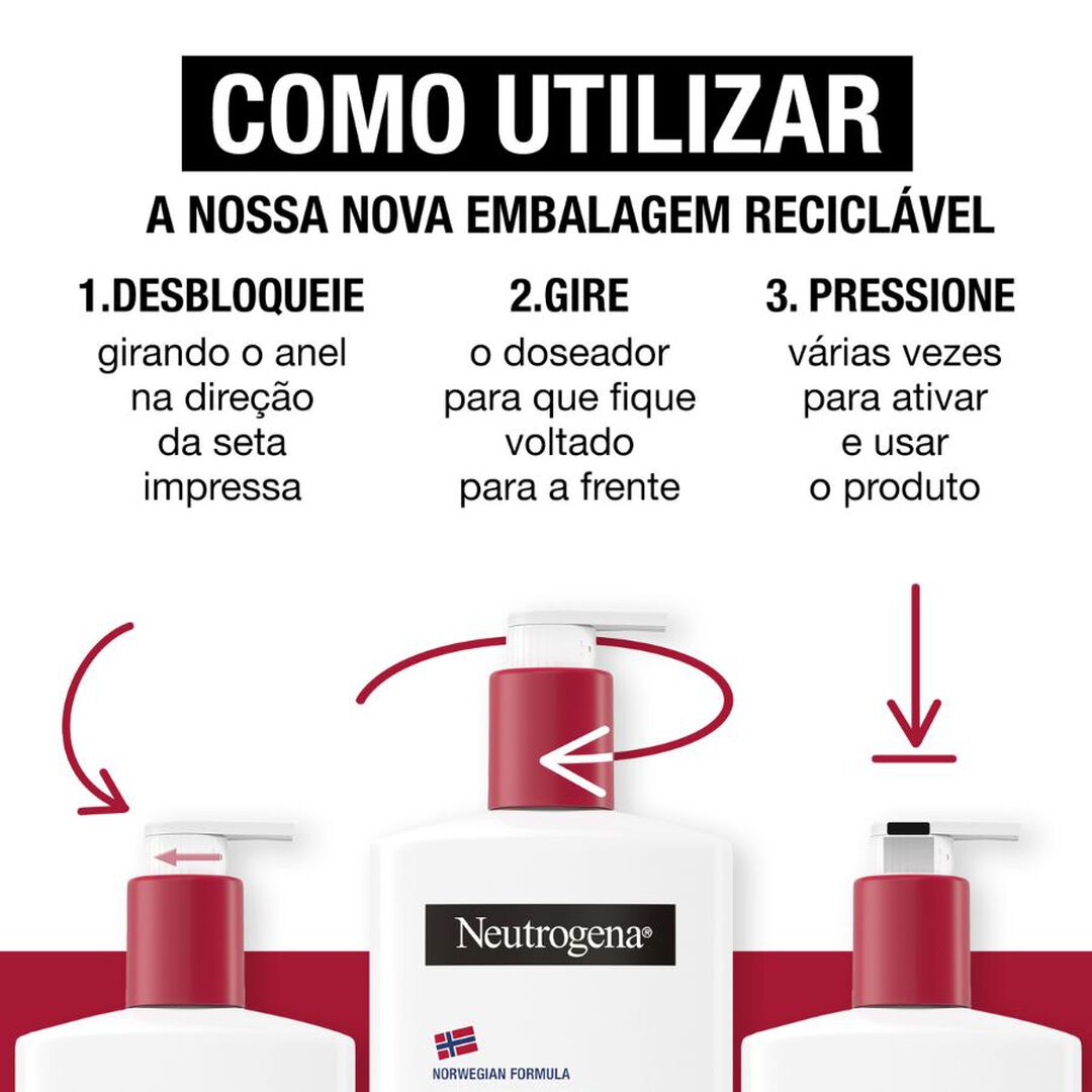 NEUTROGENA  Loção de Corpo de Reparação Intensa - 400ml