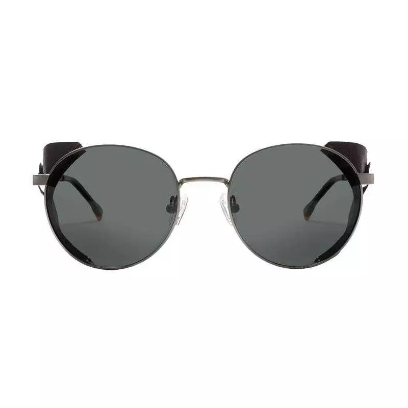 Lunettes de soleil MUNDAKA Karst Silver & Leather Brown