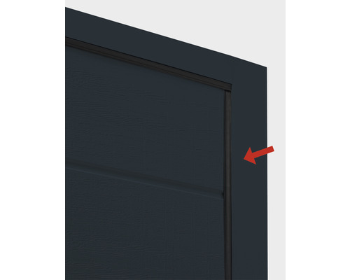 Kozijnbekleding RAL 7016 voor ARON Basic garage sectionaaldeur 2500x2125 mm