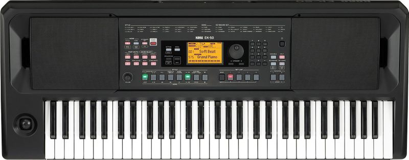 KORG EK50 - Entertainer Keyboard - Zwart - 61 Toetsen - Inclusief Netadapter