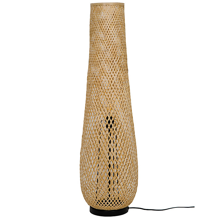 Lampadaire Kasungu E27 60W IP20 Ø28 x H. 95,5 cm GoodHome naturel