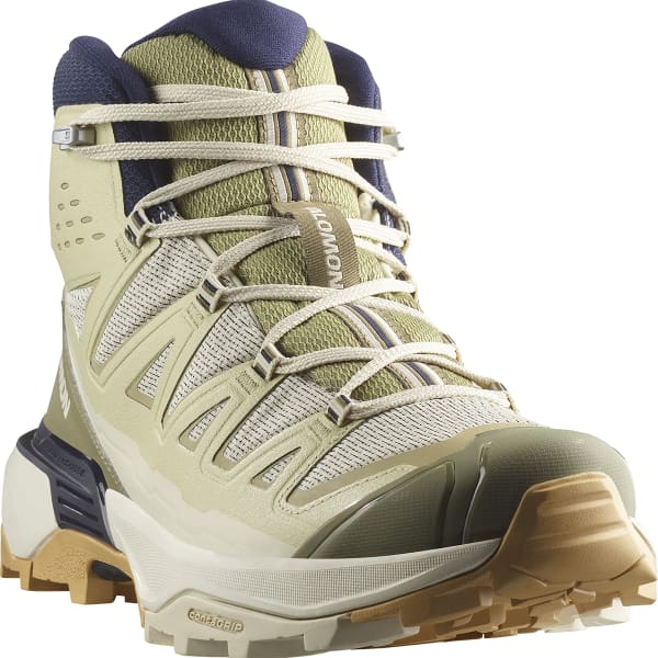 Chaussure de randonnée mid SALOMON X ULTRA 360 EDGE MID GORE-TEX ALMOND MILK/ALOE/MARITIME BLUE
