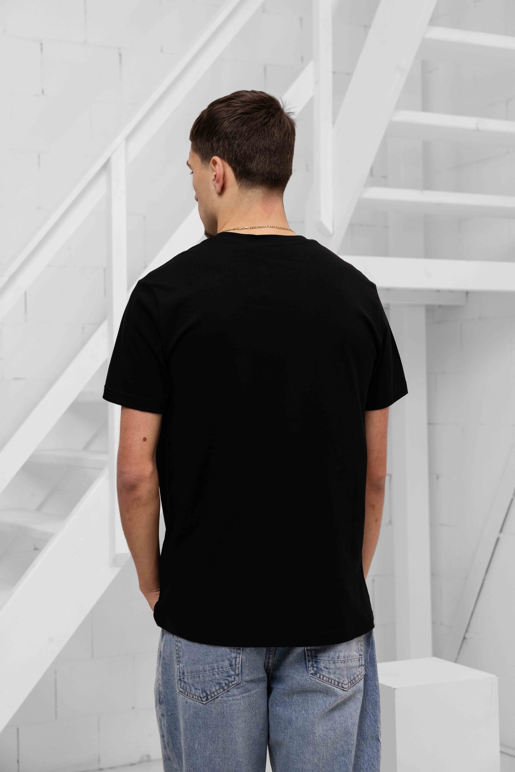 Iceberg 5D F047 Jersey T-Shirt Heren Zwart