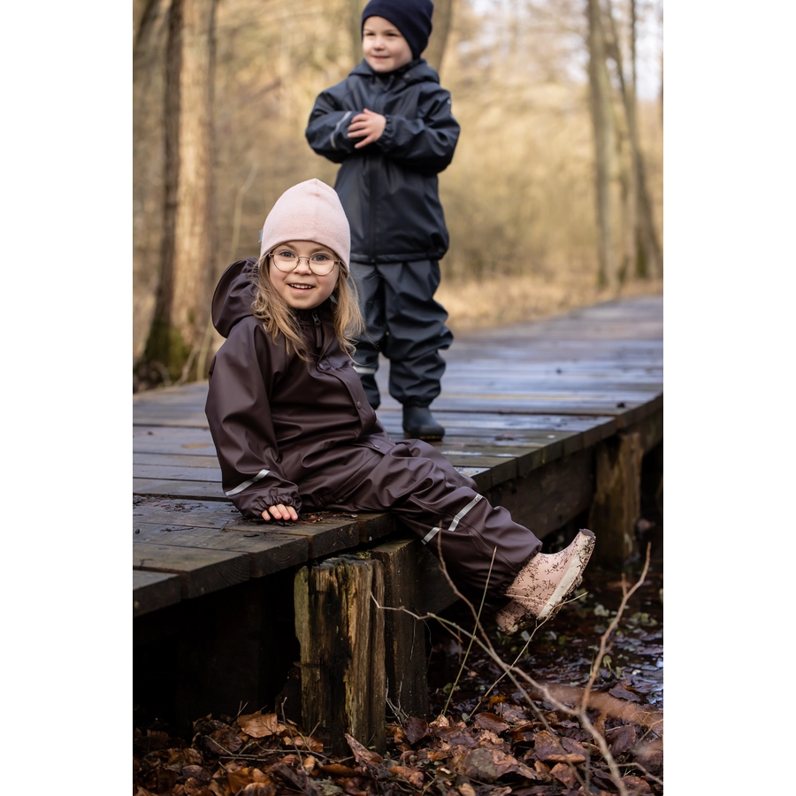 CeLaVi Regenanzug Set gefüttert Dark Navy