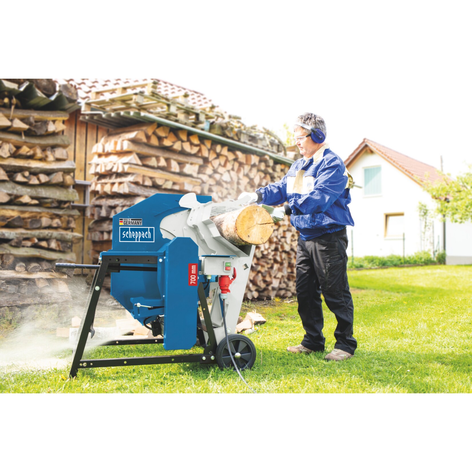 Scheppach kw 7.0 Elektro-Wippkreissäge 400V, 5,2 kW
