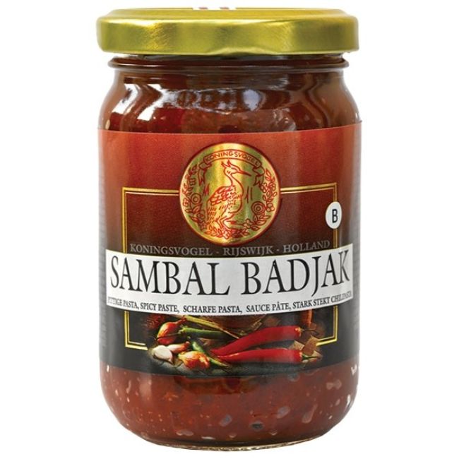 Koningsvogel Sambal Badjak 200g