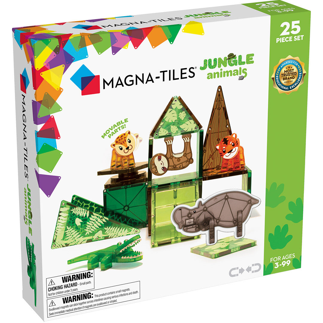 MAGNA-TILES jungle animals - 25st