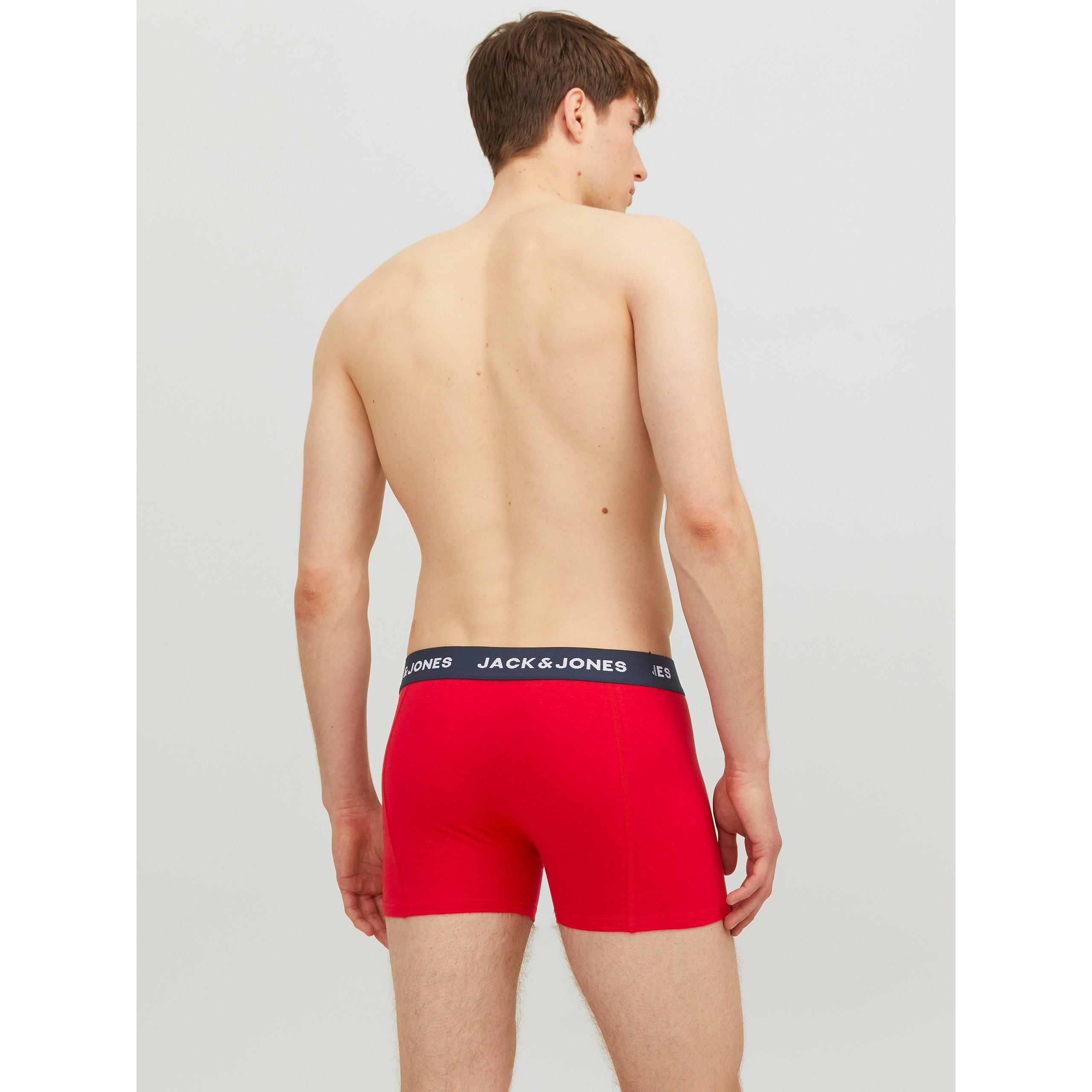 Jack and Jones James 3 Pack Boxer Trunk