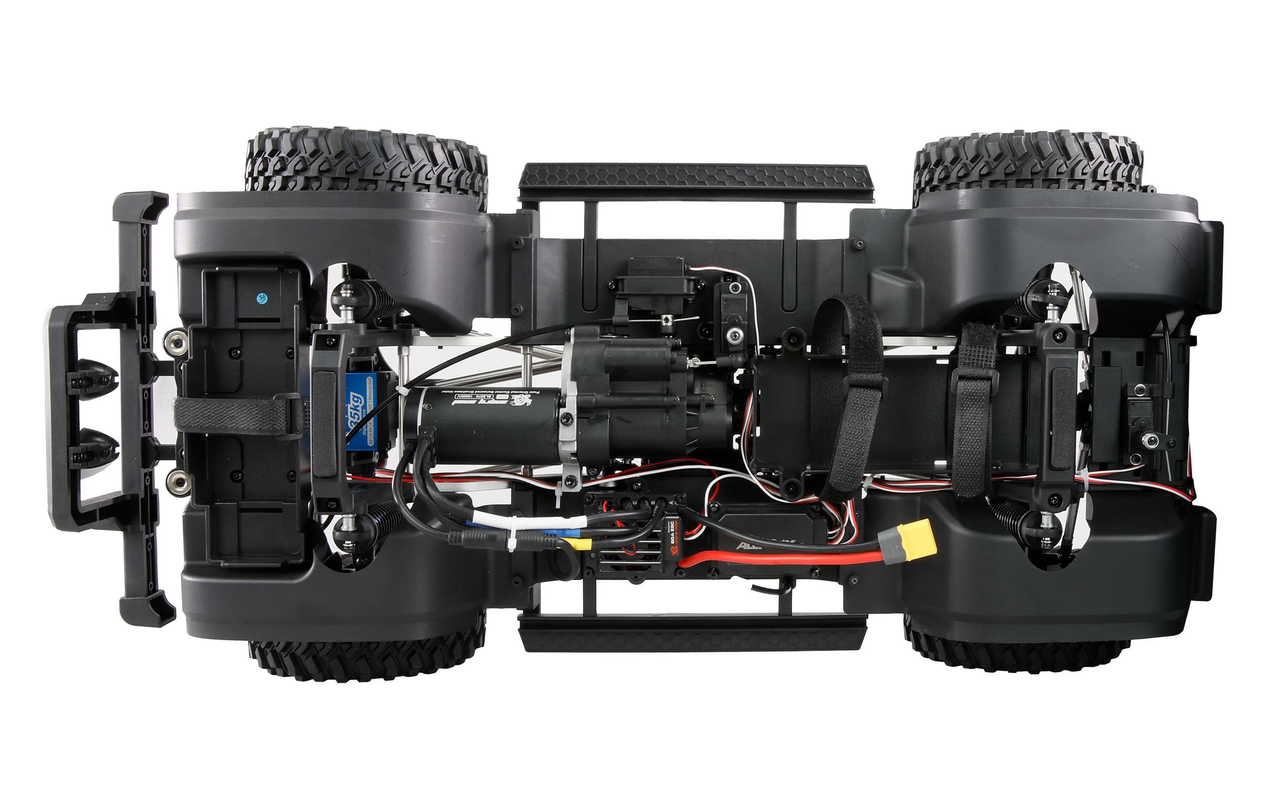 Scale Crawler ALLRock H8, Gelb ARTR, 1:8<br>High-Class-Crawler im Massstab 1:8