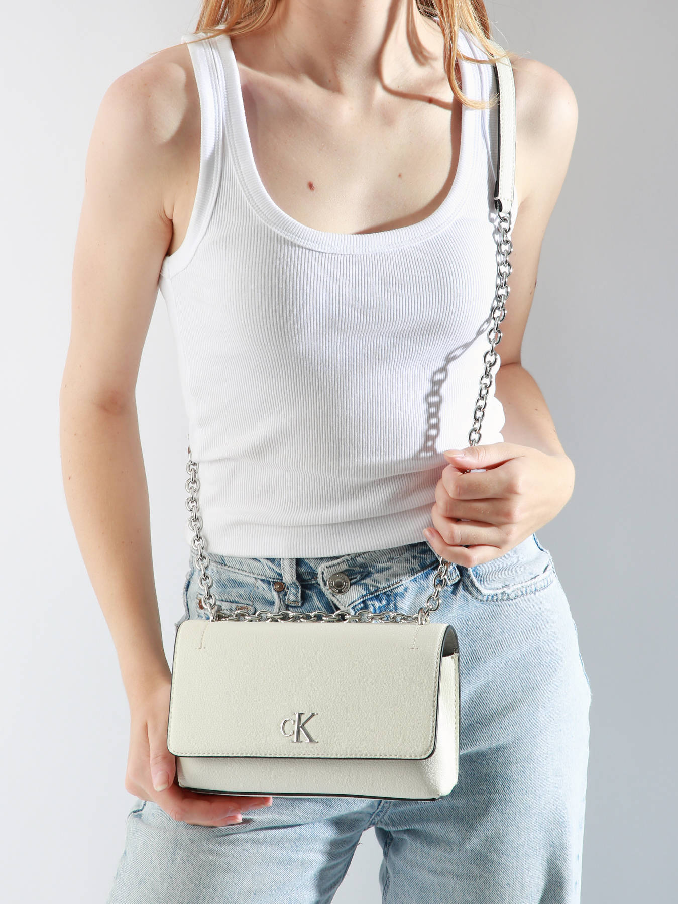Sac bandoulire Minimal mono polyester recycl CALVIN KLEIN JEANS