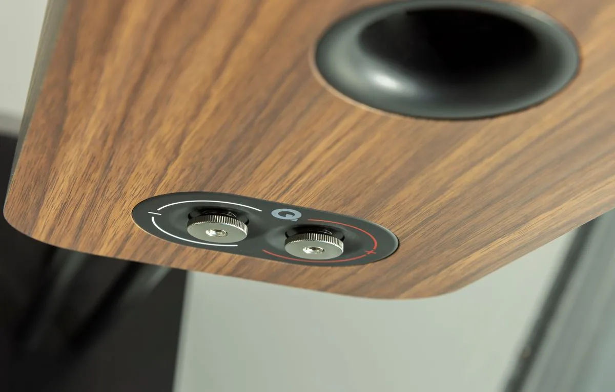 Q Acoustics 5020 Bois de rose (la paire) Enceintes bibliothèque