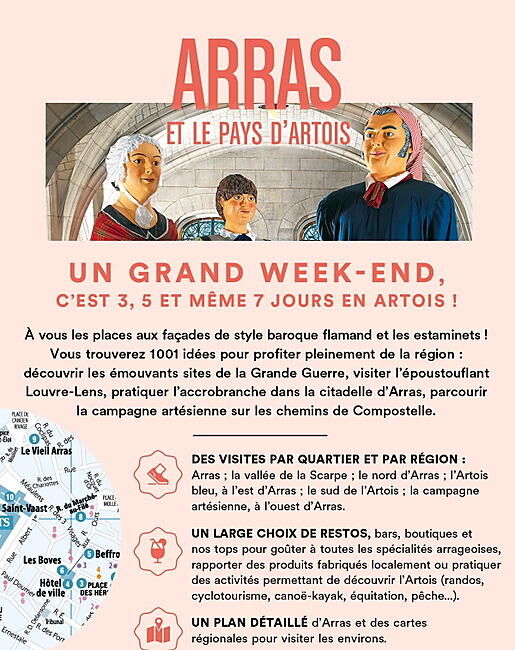 HACHETTE - UN GRAND WEEK END ARRAS ET PAYS ARTOIS