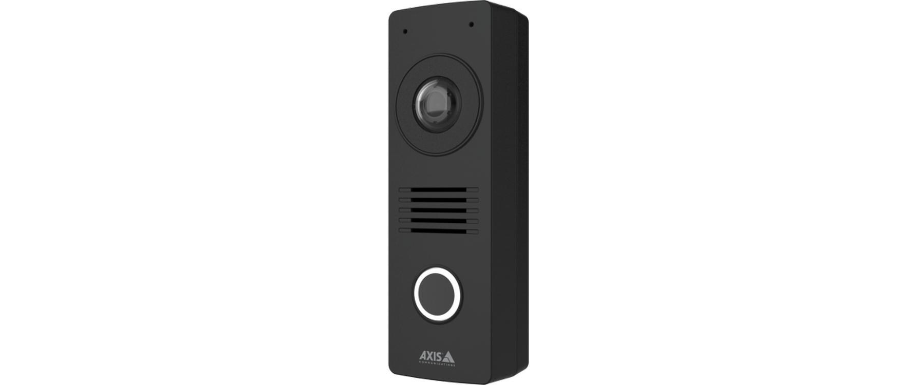 IP Türstation AXIS I8116-E Black Schwarz<br>Kleine und leistungsstarke Zugangssicherung
