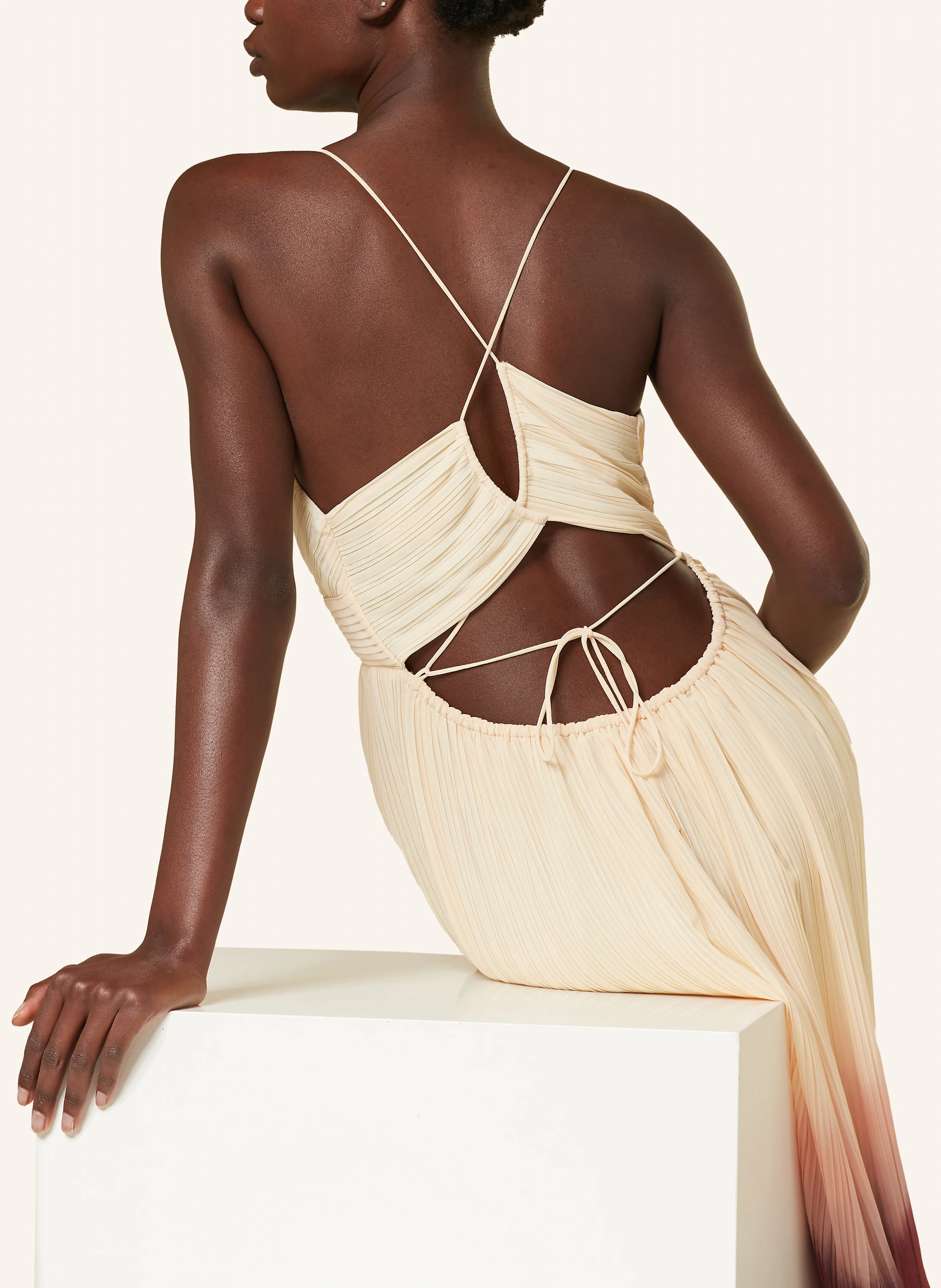 ba&sh Kleid WILA mit Plissees
