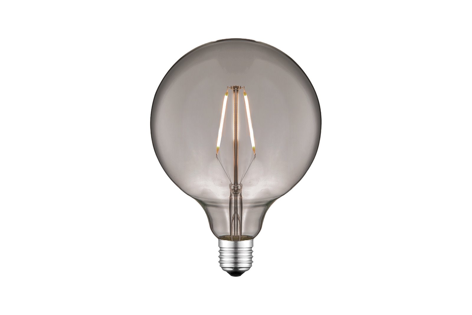 Globe G95 1W LED filament Røkfarget E27 230V 50 lumen 2000K