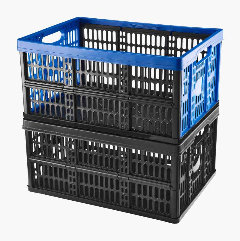 Sammenleggbar oppbevaringsboks, 32 liter