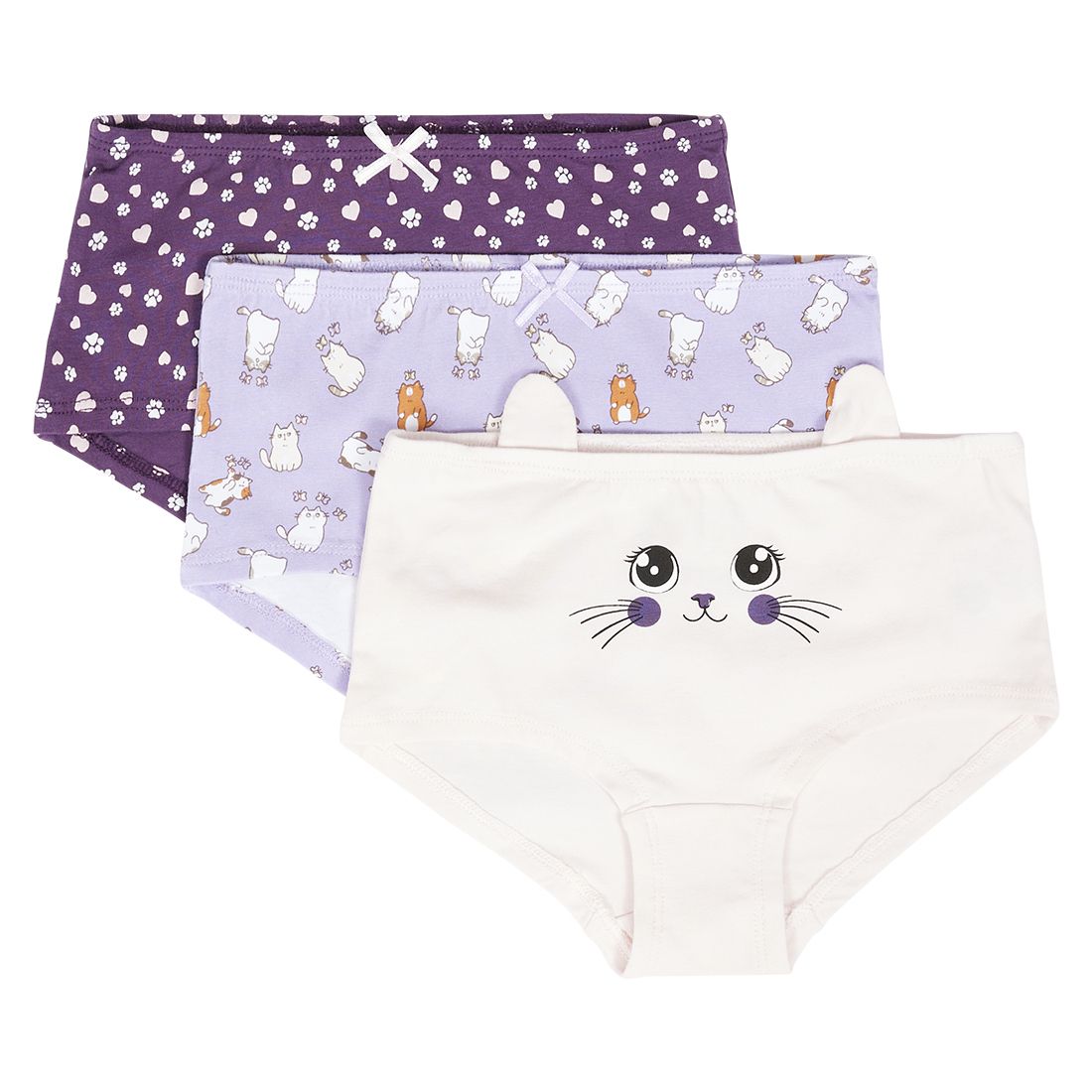 Truser 3pk Katter