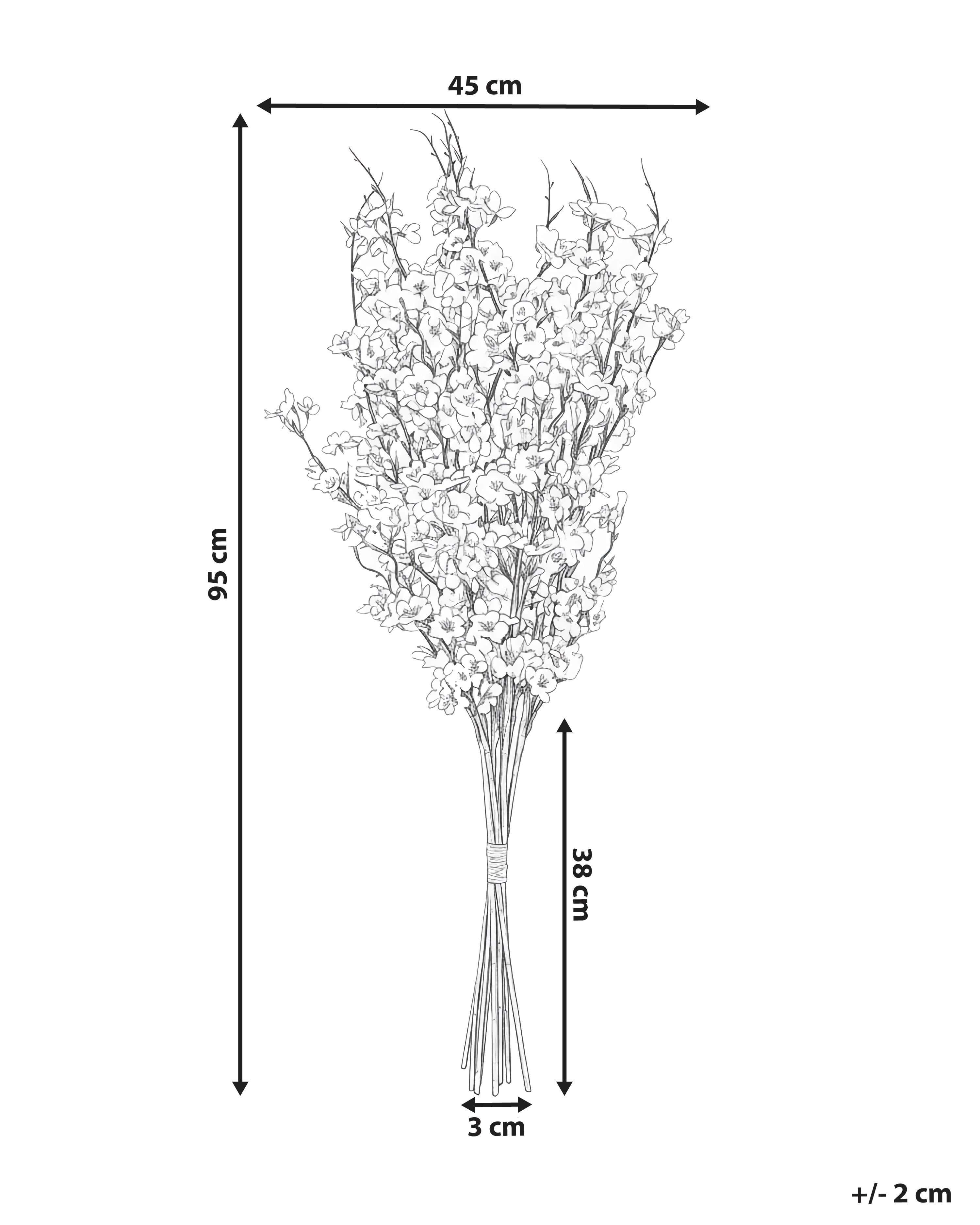 Kunstbloemenboeket NEBRA 95 cm Roze