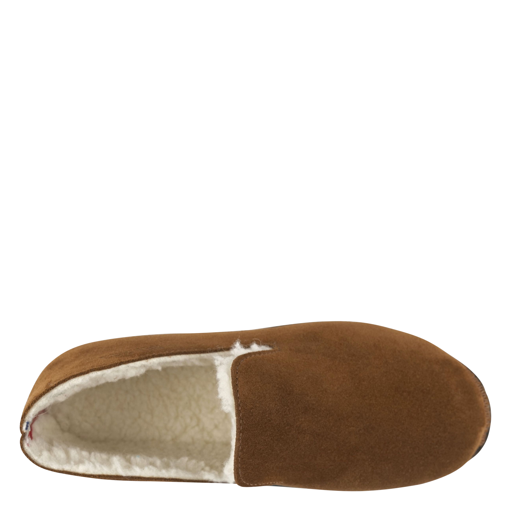 COCO - Chaussons fourrés en cuir velours | Marron