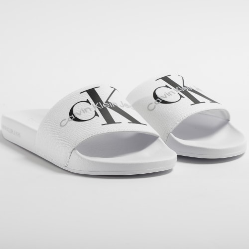 Claquettes Slide Monogram 0061 White