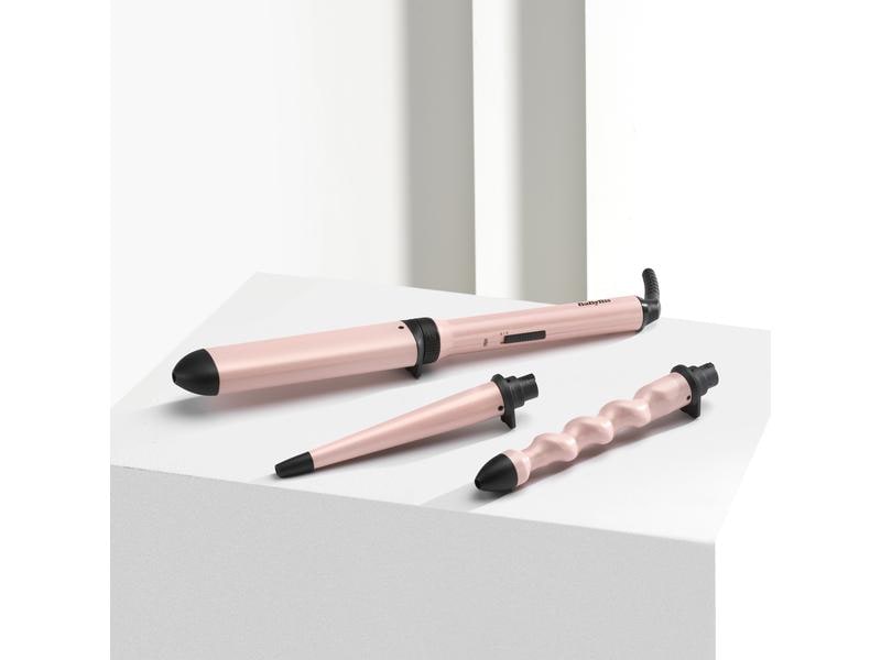 Babyliss Multistyler Curl and Wave Trio MS750E Multi Styler Lockenstab mit 3 Aufsätzen