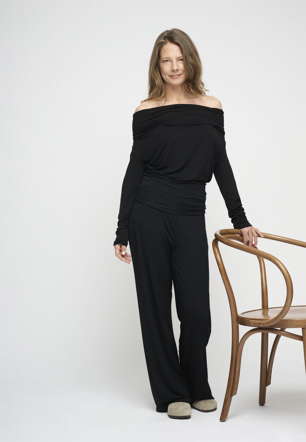 Moshi Moshi Mind pure pants Black