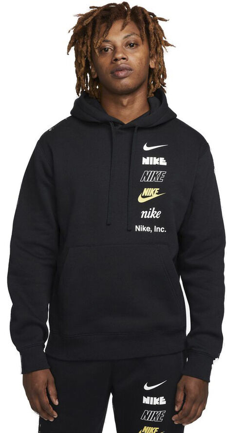 Nike Club Fleece  hættetrøje Sort