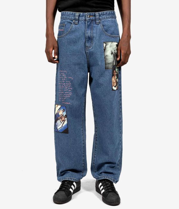 Wasted Paris x Damn Casper Riot Jeans (washed blue)