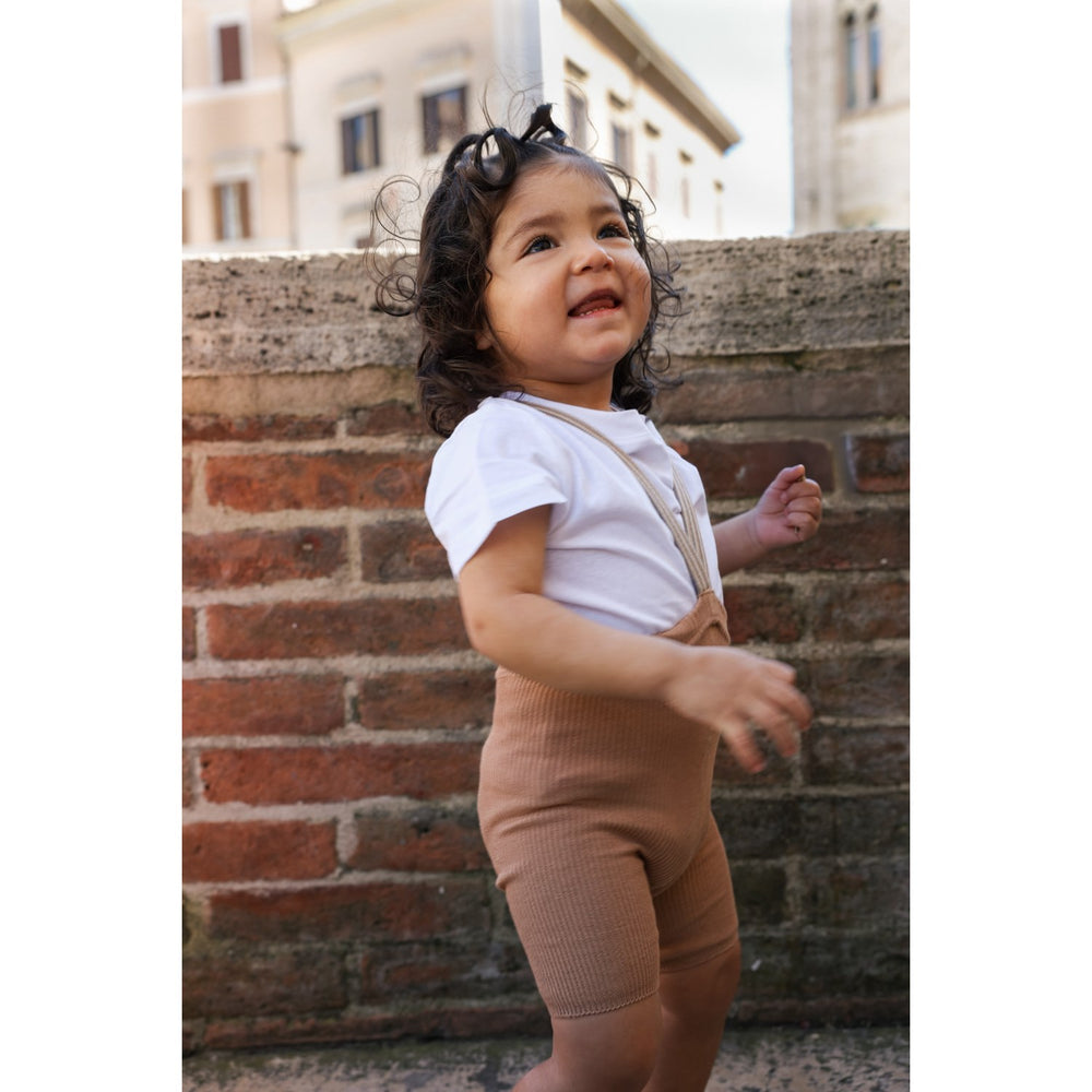 Køb Silly Silas Shorty Light Brown Striped