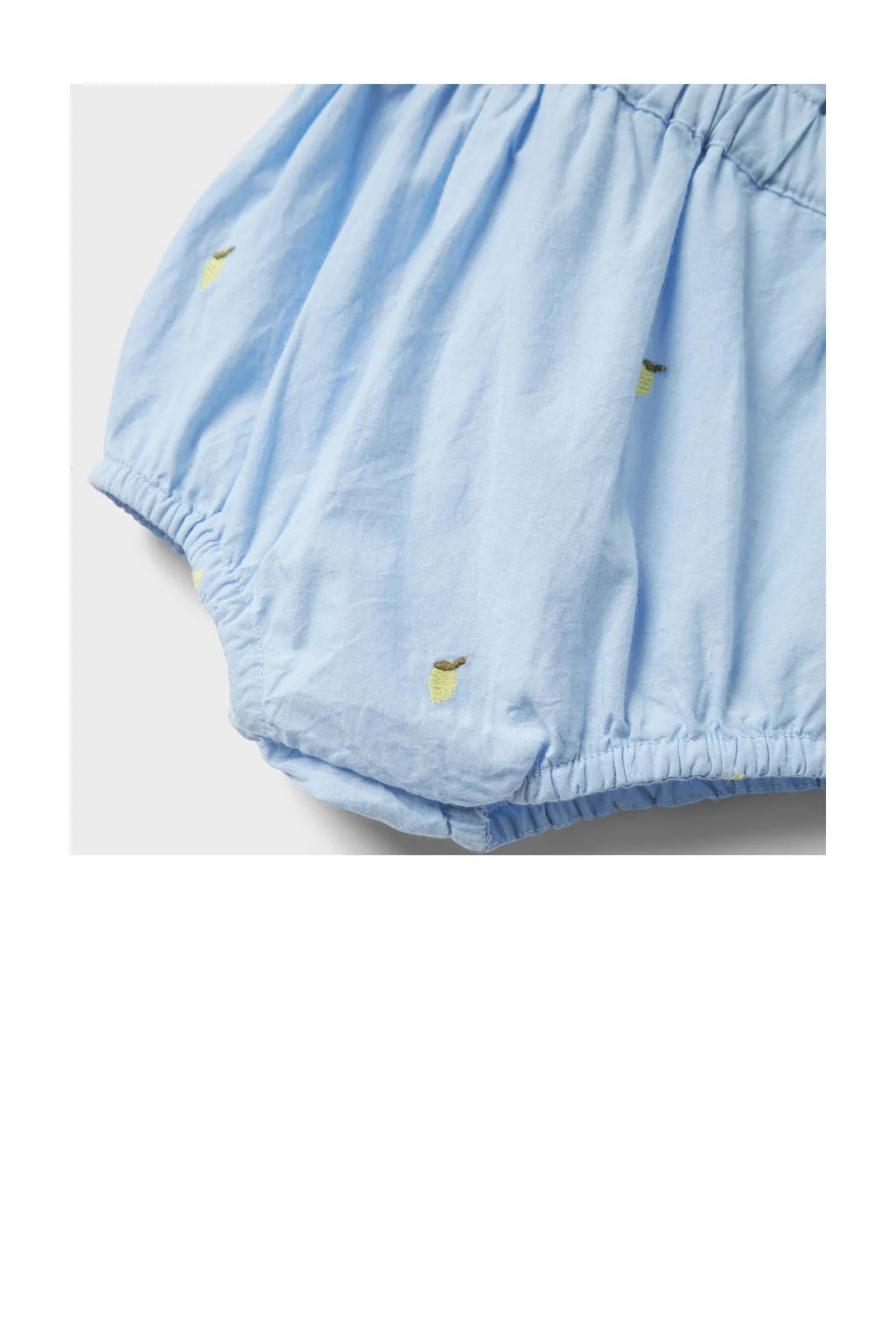 NAME IT romper NBFDERILLA lichtblauw/geel
