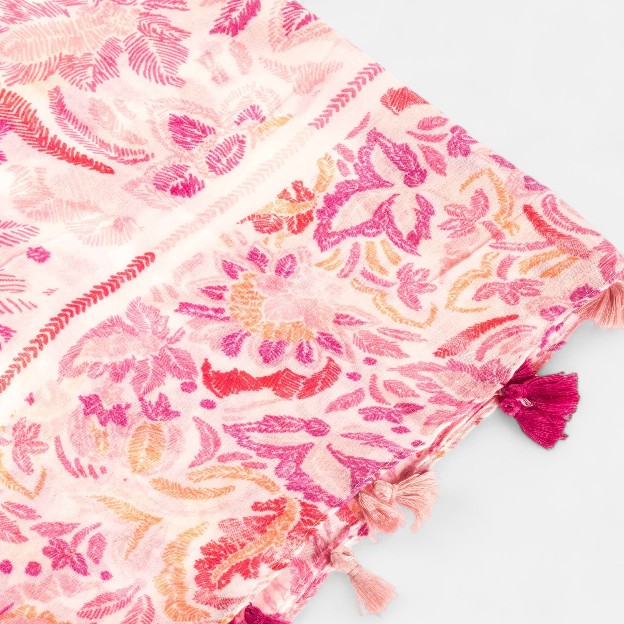 Foulard rose