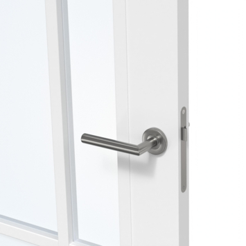 Arne & Bodil binnendeur ABD521 blank glas - wit afgelakt - glaslat wit