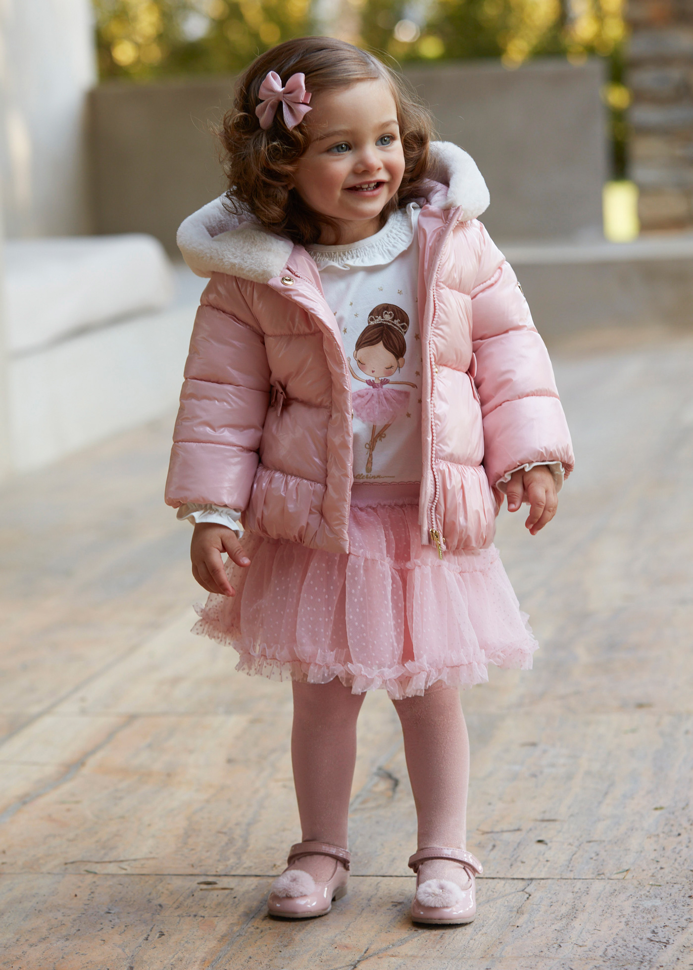saia de tule para bebê