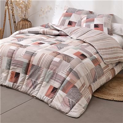 Couette déco motif graphique