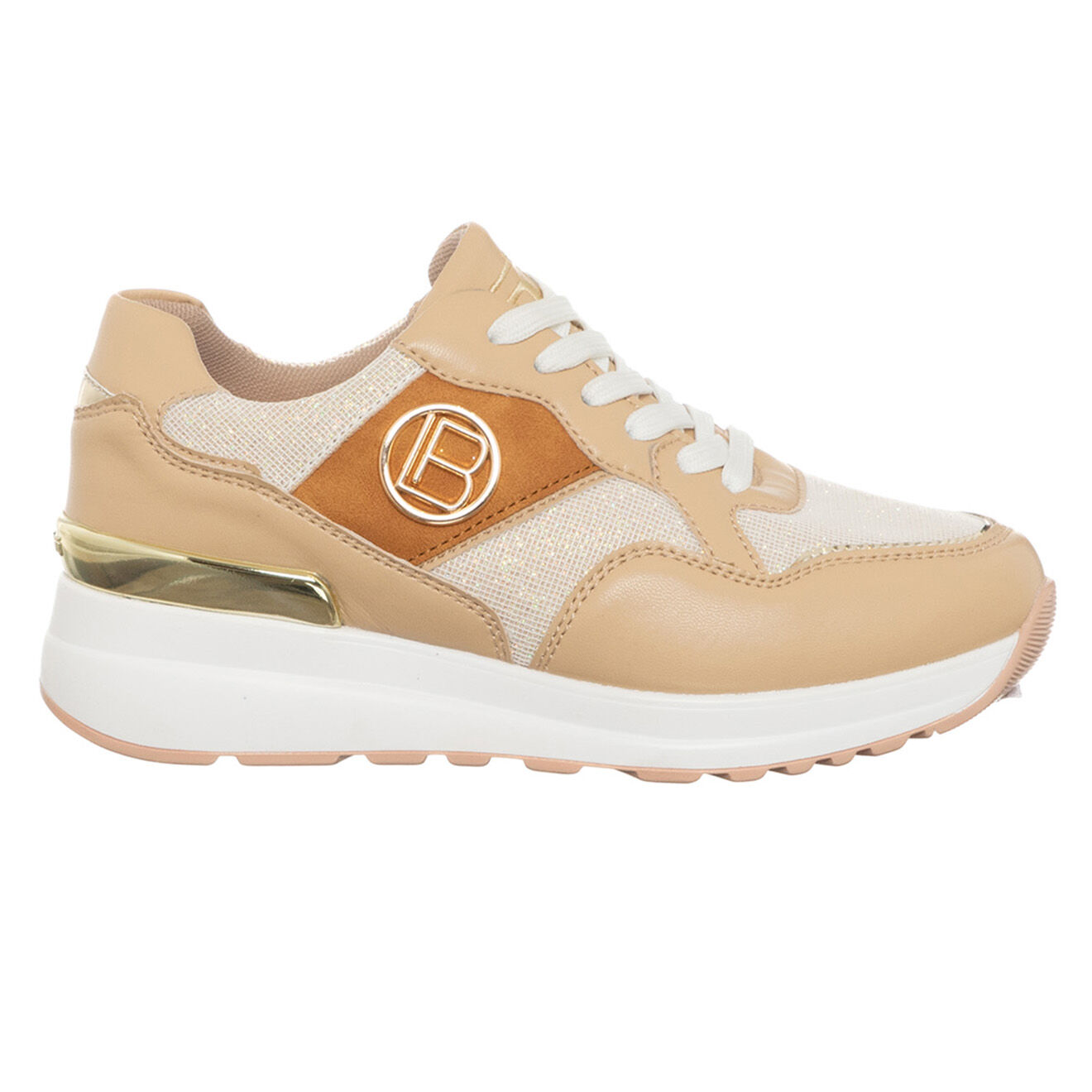 Laura Biagiotti Sneakers Lona beige/écru