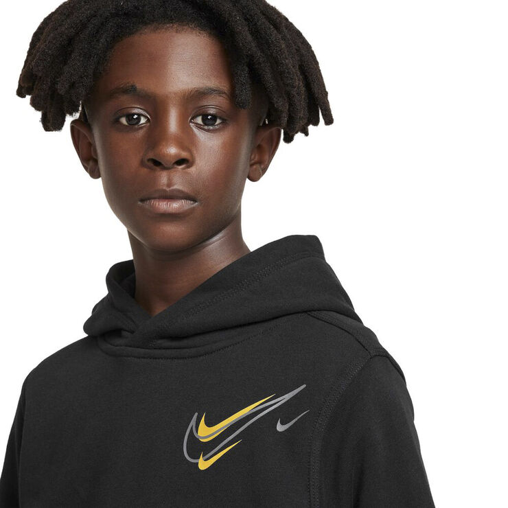 Nike Sportswear Fleece Haettetroje Sort