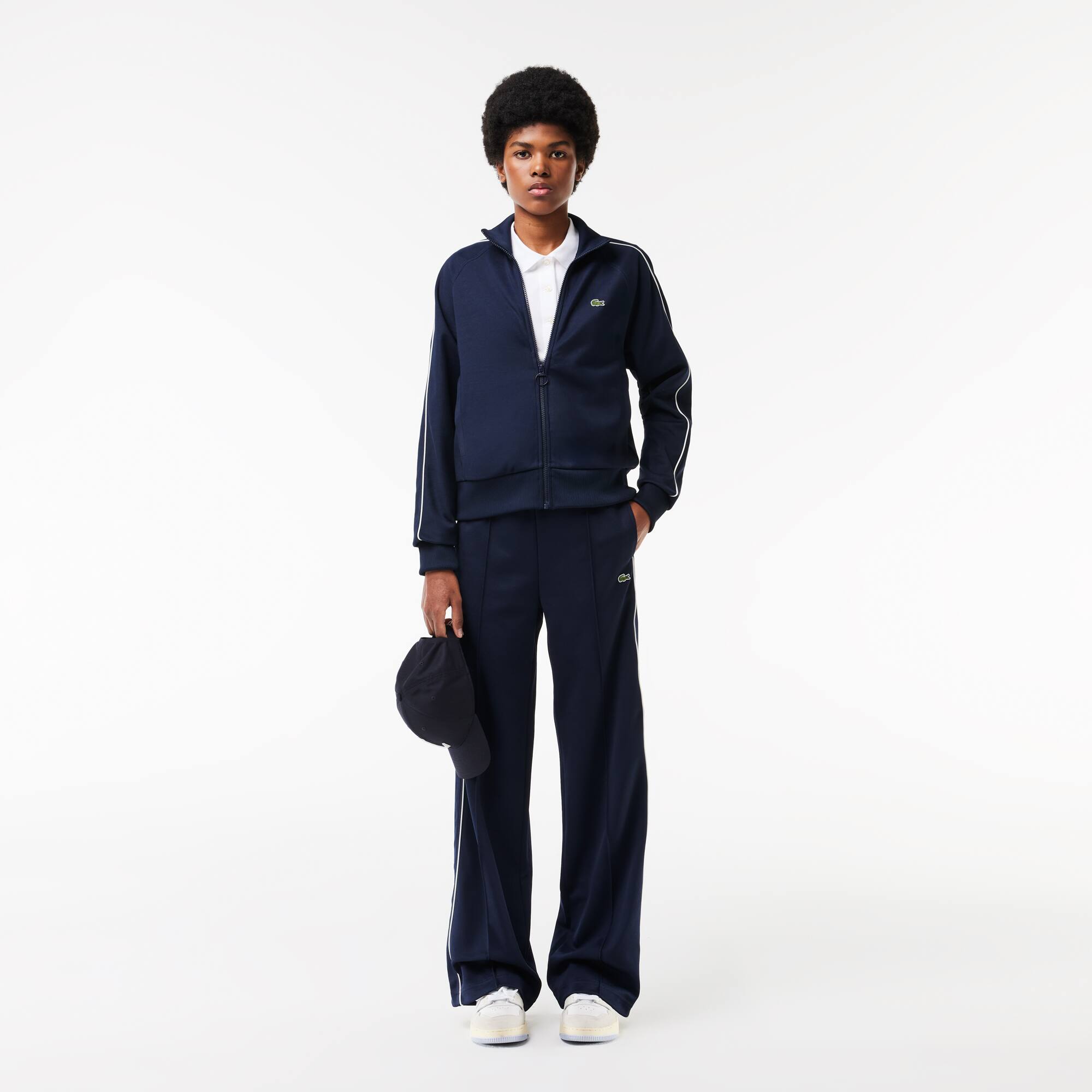 Pantalon de survêtement Paris en interlock Pantalons de survêtement - Bleu - Lacoste - Femme
