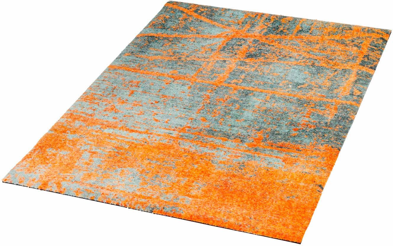 wash+dry by Kleen-Tex Läufer »Rustic« rechteckig 9 mm Höhe Teppich, Schmutzfangläufer, modernes Design, rutschhemmend, waschbar
