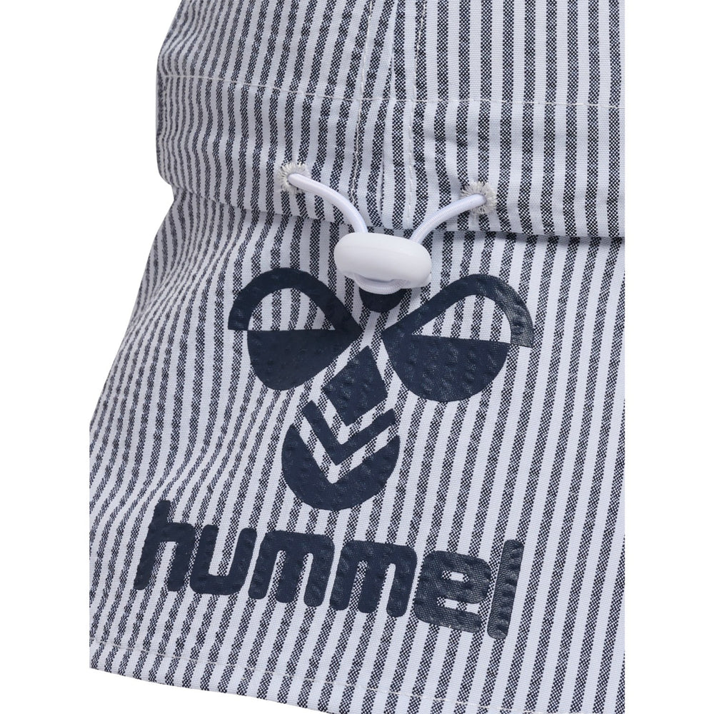 Køb Hummel Navy Blazer/Bright White Breeze Badesolhat Striped