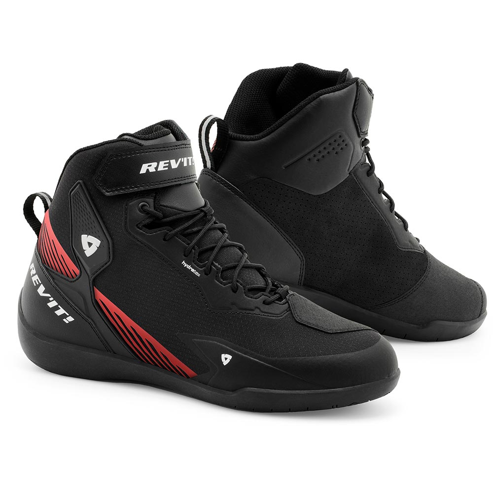 Rev'it - Baskets G-Force 2 H2O Noir / Rouge fluo
