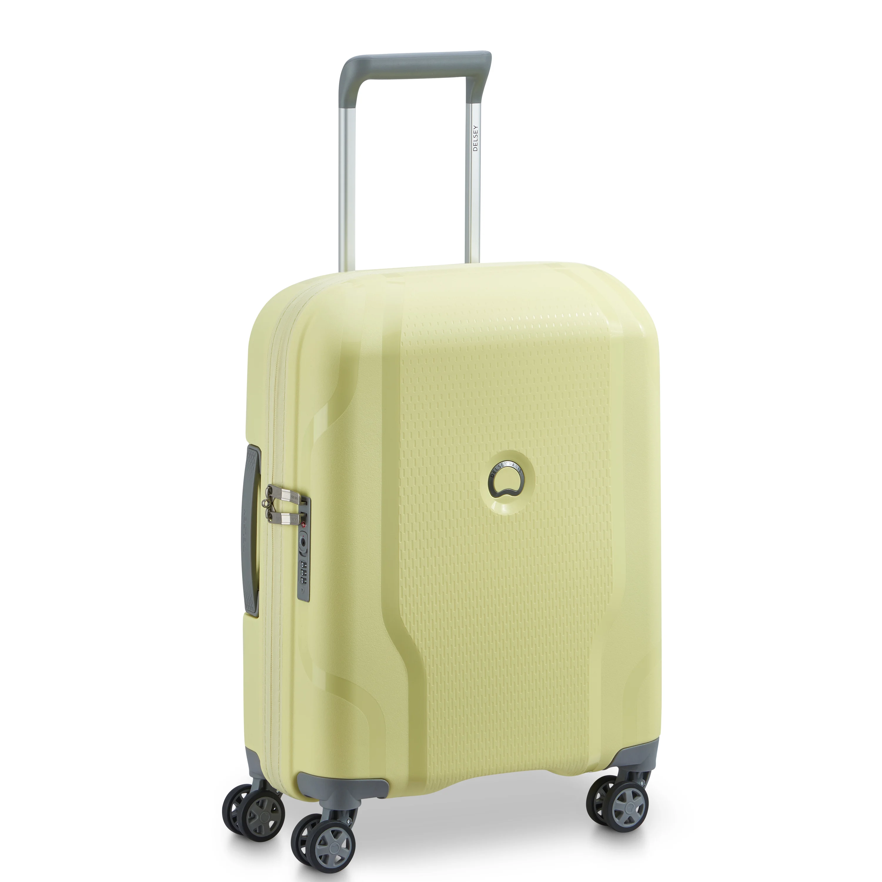 CLAVEL - Valise cabine rigide | Jaune