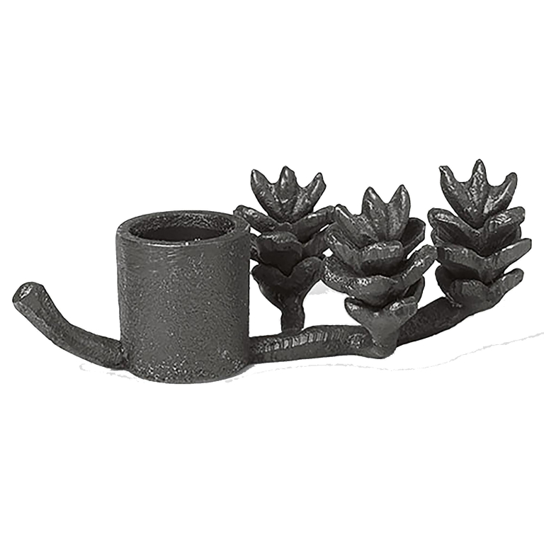 Ferm Living Forest kandelaar black brass