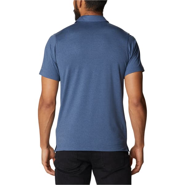 Polo randonnée COLUMBIA TECH TRAIL POLO DARK MOUNTAIN HEATHER
