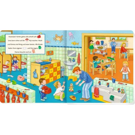 Coppenrath Verlag Bilder s.-Wörter f.: Meine 1. Wimmelbilder - Im Kindergarten