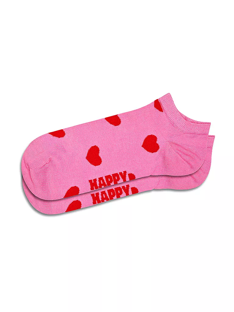 HAPPY SOCKS Damen Socken HEART 36-40 rosa  pink