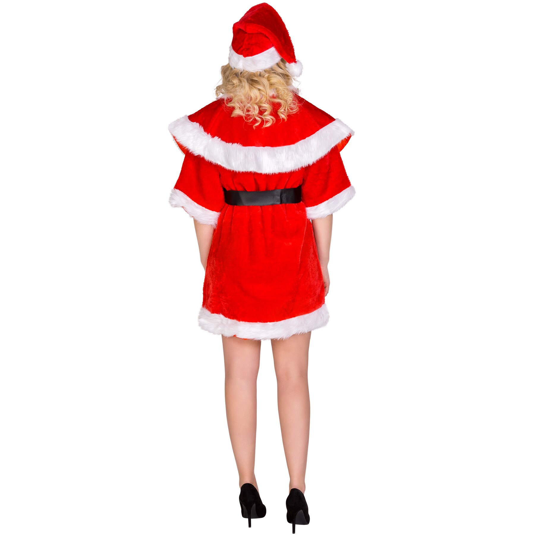 tectake® Frauenkostüm Weihnachtsfrau