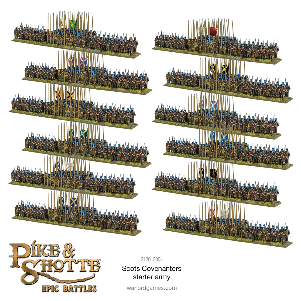 Pike & Shotte Epic Battles - Scots Covenanters Starter Army