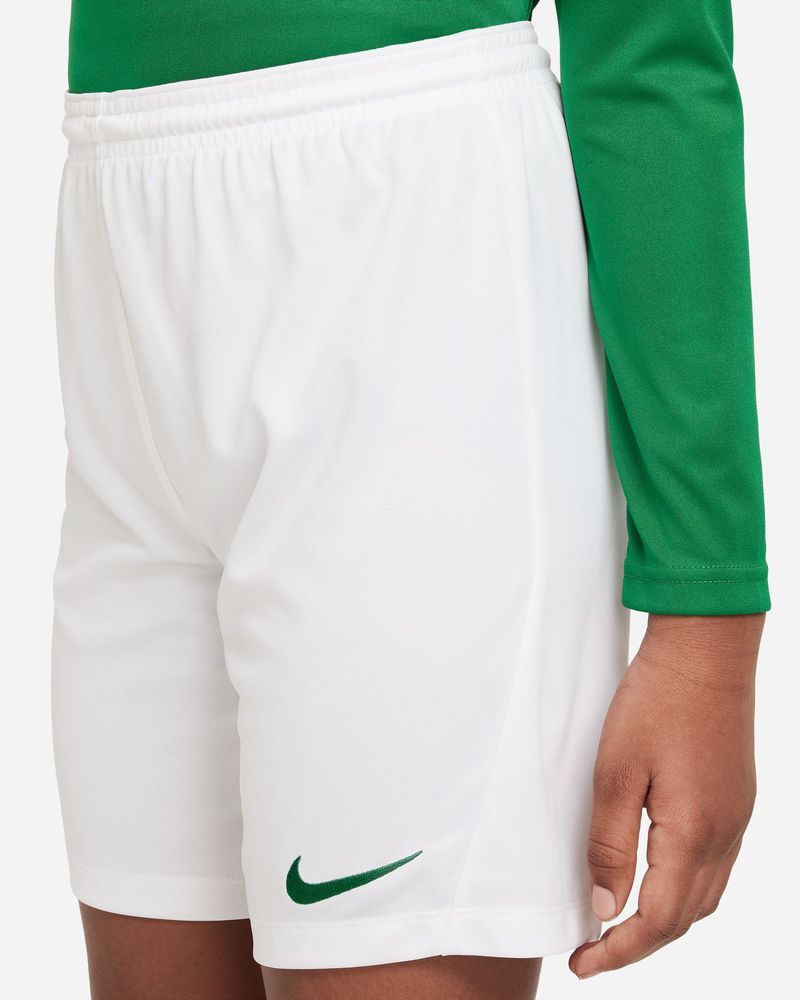 Short Nike Park III Blanc & Vert pour enfant